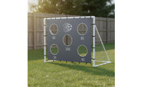Football  Scoring Target Cloth Portable Soccer Goal Target Sheet Athletic Gear for Backyard, Beach