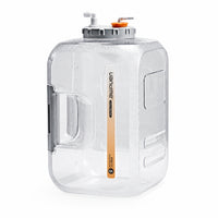 Water Jug with Hose Broad-Opening Water Storage Bucket for Tea Lovers
