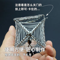 不锈钢诱饵笼海钓天平串钩钓组 沉底船钓 超大号打窝器钓鱼撒食蓝