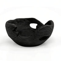 Wooden Tray with Freeform Shape Artisanal Decorative Tray Smooth for Entryway