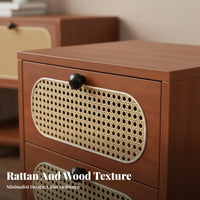 Woven-Front Drawer Single Item Sturdy Construction Multi-Drawer Storage Chest