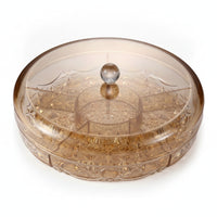 Charcuterie Tray Faceted Food Storage Spherical Knob for Tabletop, Living Room