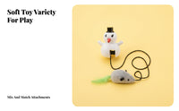 Self-Play Electric Cat Teaser Toy | Interactive Swinging Motion, Automatic Moving Design, Cat Toy with Lure, for Home