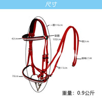普通TPU英式带钻水勒缰绳 防滑耐磨可调节大小 马术用品