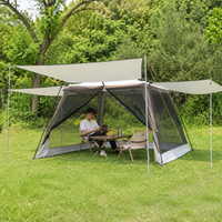 Automatic Pop-up Tent, One-touch Setup, For 8 People, Large Family Camping, Waterproof Oxford Cloth, 310x310x210cm