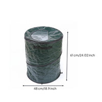 Foldable Trash Can Lightweight Expandable up Trash Can Easy to Clean Portable Leaf Bucket for Gardening
