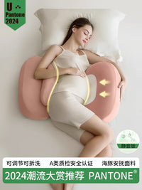 Tomi Baby Pregnancy Pillow U-Shaped Body Pillow for Side Sleeping with Belly Support