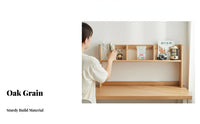 Nordic Design Wooden Desktop Bookshelf Minimalist Design Tabletop Bookcase Space-Saving Household Storage Multifunctional for Students, Home Office Workers, Professionals, Desk, Study Room, Countertop, Bedroom