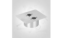 Combustion Heater Mounting Plate Shielded Cover Parking Heater Bracket Plate Sturdy Vehicle Accessory