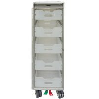 Aviation Food Cart Mobile Storage Cart with Door