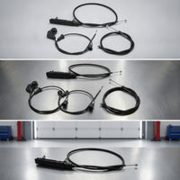 3 Pieces Direct-Fit Hood Release Cable OE Specifications Hood Latch Release Cable Heavy-Duty Faulty for DIYers