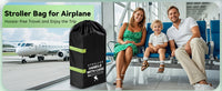 Baby Stroller Large Storage Bag, Dust Cover, Universal Safety Seat Travel Bag