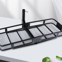 put up Mount Cargo Carrier Raised Side Rails put up Cargo Rack tube Frame Rear Luggage Rack Basket