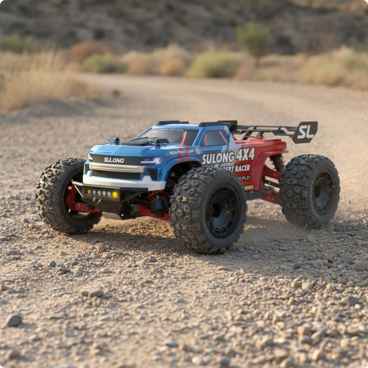 1:16 RC Crawler Rechargeable Batteries Wireless Control All-Terrain Car