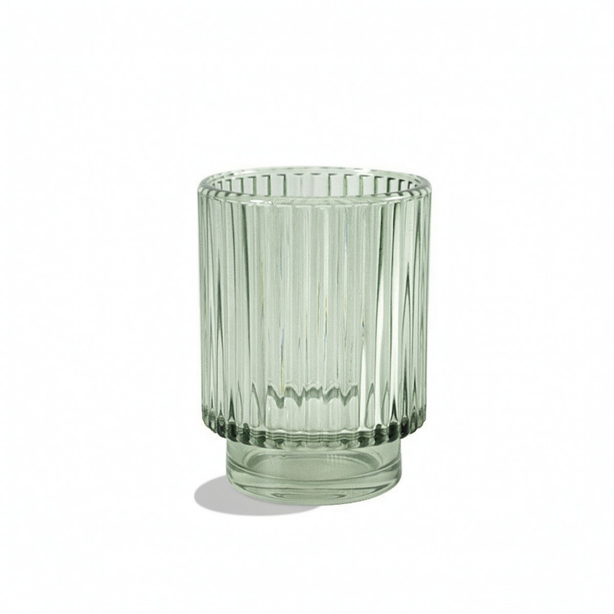 Cylindrical Mouthwash Cup with Thickened Base Easy to Clean Mouthwash Cup Durable Bathroom Tumbler Sturdy for Countertop
