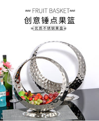 工厂直营店不锈钢酒店火锅刺身盘冷餐盘自助餐水果沙拉果盘轻奢风