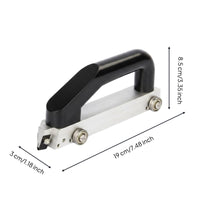 PVC Floor Groover Guide Wheel Vinyl Flooring Grooving knives Double Guide Wheels Floor Seam Cutter for Contractors, Construction Site