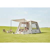 Easy-up Inflatable Tent Waterproof Air Tent Breathable Outdoor Shelter Mesh for Families