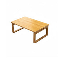 Minimalist Design Folding Tatami Table Space-Saving Foldable Tatami Table Multi-Purpose Floor Desk Sturdy Legs for Tea Enthusiasts, Telecommuting Workers, Bay Window, Small Areas, Balcony, Living Room