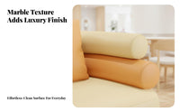 Loveseat and Table Combination Modern Design Sofa and Chair Set Comfortable Padding Ing Easy to Clean Surface for Dessert Shop