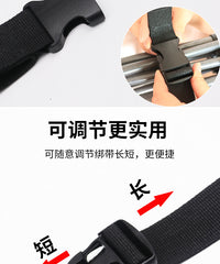 露营收纳架可调节悬挂式车库储存带壁挂式沙滩椅雨伞折叠椅收纳带
