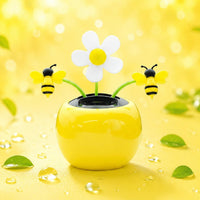 Bobble Flower Heat-Resistant Solar Flower Ornament No Batteries Needed