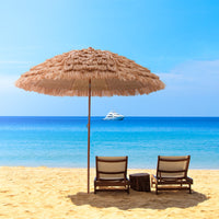 Parasol Round Thatched Parasol Upright Outdoor Shade