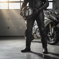 Carbon Fiber Complete Face Helmet | Aerodynamic, aerodynamically contoured, Carbon Fiber Helmet, for Street Riding
