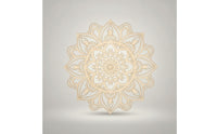 Mandala Wall Decor Layered Wooden Mandala Natural for Living Room