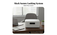 Combination Lock Safe Box Sturdy Design Combination Lock Box Stackable for Home
