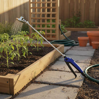 Metal Garden Water Heavy Duty Hose Nozzle Sprayer Rust Resistant for Farm
