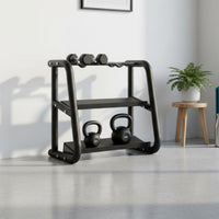 Dumbbell Rack -Saving Dumbbell Storage Rack Heavy-Duty for Gym