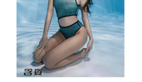 bestdive SAVEOCEAN 自由潜水服女芳姿连体无袖比基尼湿衣水母衣