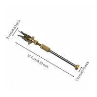 Watch Balance Holder Adjustable Balance Wheel Tool Rust Resistant Three Prong Tweezers for Watchmakers