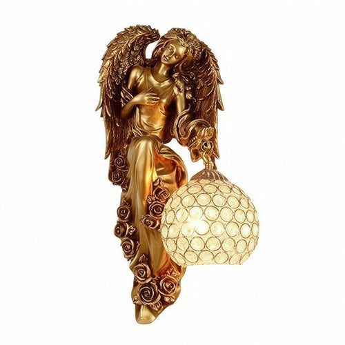 Angel Sconce Indoor Angel Wall Lamp Romantic for Living Room, Hallway