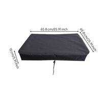 Drawstring Hopper Cover Smooth Yard Equipment Dustproof