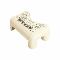 Non-Slip Toilet Squatting Stool Ergonomic Design Footrest Thickened Bathroom Accessory long-lasting for Children, Healthaware Individuals Women, Restroom, Home