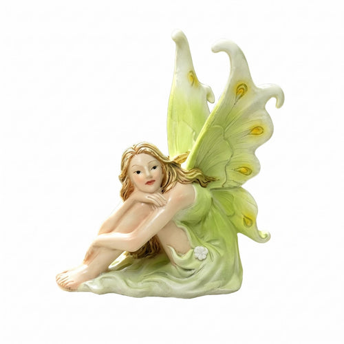 Flower Spirit Figurine Tabletop Outdoor Decor Compact for Garden, Patio