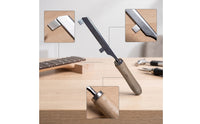 Fret Slot Cleaning Saw Professional Fret Slot Deepening Saw Handheld Ergonomic for Luthiers, Workshop