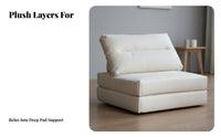 Configurable Block Sofa Bed Removable and Cleanable Cover Living Room Furniture Easy Assembly Pull-Extendable Sleeper Sleeper