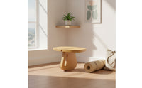 Detachable Meditation Bench Solid Wood Mindfulness Stool Portable Kneeling Stool Ergonomic for Meditators
