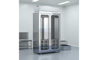 FFU Garment Storage Locker Heavy Duty Stainless Steel Cleanroom Cabinet HEPA Filtration Anti Dust Removal Wardrobe for Cleanrooms, Laboratories