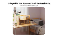 Wooden Stationery Rack with Drawers Space-Saving for Professionals