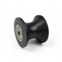 Elliptical Roller Wheel Flanged Elliptical Wheel Replacement Pulley Recessed Smooth for Gym Owners