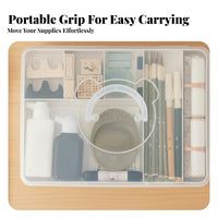 Doubletier Calligraphy Box Doubletier Design Stationery Organizer for Craft Room