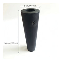 Black Pulley Attachment Heavy-Duty Cable Attachment Sturdy Sleeve Clip Easy to Use for Strength Trainers
