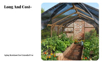 Greenhouse Shade Net Protection Cloth Extra-Dense Polyethylene Heavy Duty Sunblock Mesh for Gardeners, Balcony, Rooftop, Carport