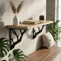 Decorative Shelf Support Bracket Rectangular Frame Wall Shelf Support Bracket