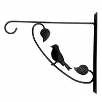 2 Pieces Flower Pot Hook Indoor Outdoor Hanging Basket Bracket Rust Resistant