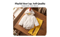 Adorable Chicken Romper with Pants